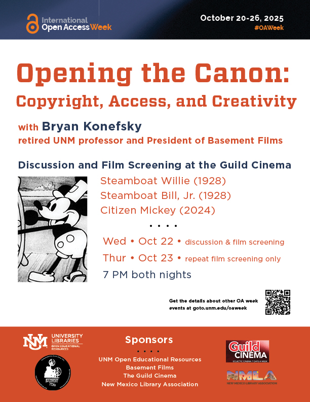film screening flyer with details from above