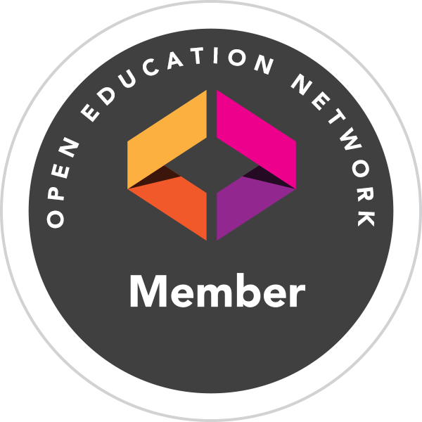 badge that shows UNM is a member of the Open Education Network